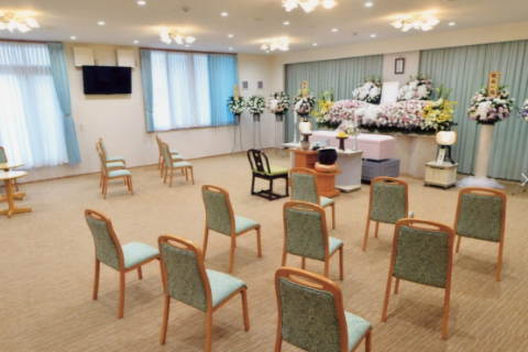 家族葬の会場